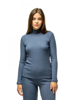 Гольф женский рубчик Наталюкс 3XL синий (3924218310471)
