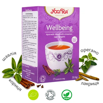 Чай "Благополучие", 17 пакетиков, YOGI TEA