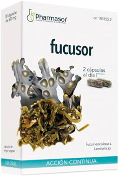 Дієтична добавка Homeosor Fucusor Continuous Action 30 капсул (8470001831552)
