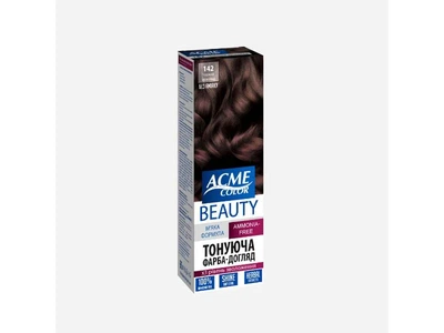 Гель-фарба Acme-color Beauty Чорний шоколад №142