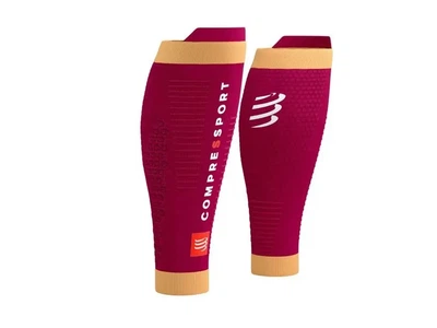 Компрессионные гетры спортивные Compressport Persian Red/Blazing Orange, T4 (размер 42-46)
