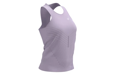 Майка женская бесшовная для тренировок Compressport Performance Singlet W, Orchid Petal/Purple, S