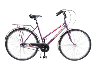 Велосипед ХВЗ 28″ Турист 283W Cталь Бордовий