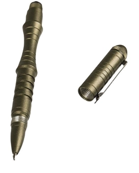 Ручка тактическая Mil-Tec Со стеклобоем Олива (15990001) M-T