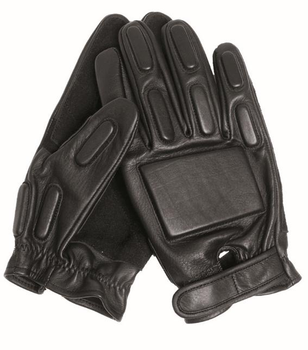 Перчатки тактические кожаные XL Черные Mil-Tec Sec Handschuhe Leder XL Schwarz (12501002-010-XL (12501002-010-XL) M-T