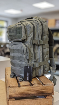 Рюкзак тактический военный Mil-Tec 20 л Светлый Оливковый US ASSAULT PACK SM FOLIAGE (14002006-20) M-T