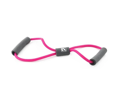 Эспандер-восьмерка SOFT EXPANDER Розовый S-6x9х1200мм (LS3202-Lp)
