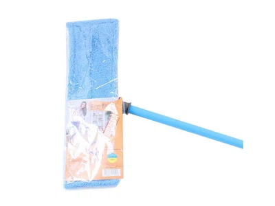 Полотер ECO FABRIC мікрофібра 43см синя EF-MonoB