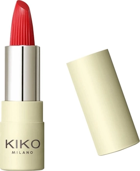 Губна помада Kiko Milano Green Me Creamy Lipstick 03 Crimson Sunset 3.2 г (8025272977487)