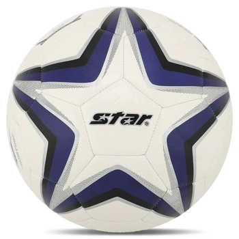 Мяч футбольный Star Power Shot All Weather Action 8294C размер №4 White-Blue-Black