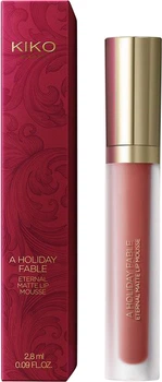 Губная помада Kiko Milano A Holiday Fable Eternal 06 Burgundy Potion 2.8 мл (8025272980289)