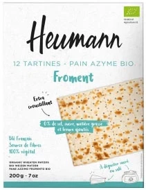 Маца органічна пшенична Heumann 200 г (8000020452787)