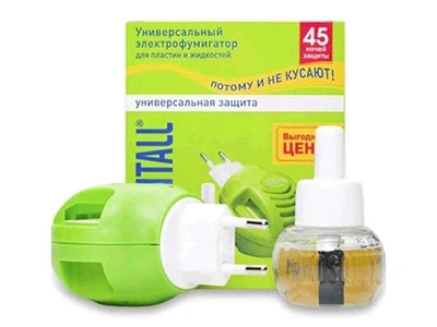 Електрофумiгатор MOSQUITALL + "Універсальна" 45 ночей 30мл