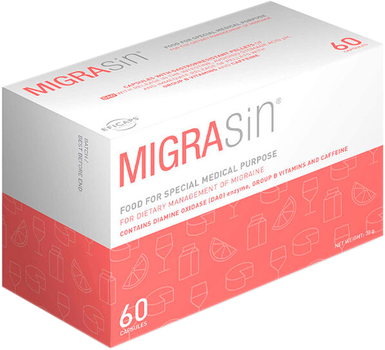 Дієтична добавка Migrasin 60 капсул (8437009482780)