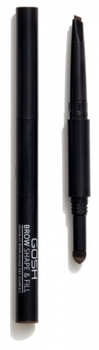 Pomada do brwi Gosh Brow Shape & Fill 003 Dark Brown 0.5 g (5711914109578)