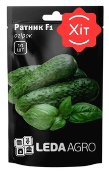 Семена огурец Ратник F1 Leda Agro 10 шт