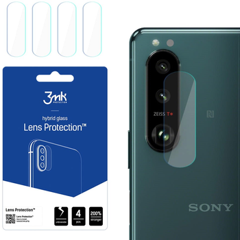 Zestaw szkieł hybrydowych 3MK Lens Protect na aparat Sony Xperia 1 III 5G 4 szt (5903108389655)