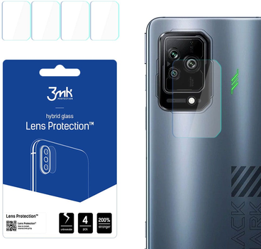 Комплект захисного скла 3MK Lens Protect для камеры Xiaomi Black Shark 5 4 шт (5903108470094)