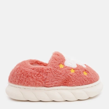Детские теплые комнатные тапочки для девочки Super Gear Slippers 1259 mix 29-30 Красные (ROZ6400180005)