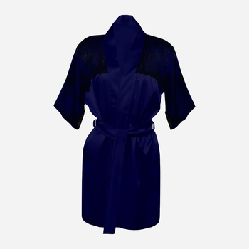 Халат жіночий DKaren Housecoat Barbara XS Navy Blue (5903251396050)