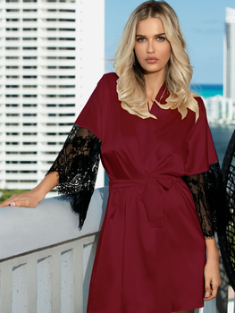 Podomka DKaren Housecoat Dagmara S Crimson (5903251370326)