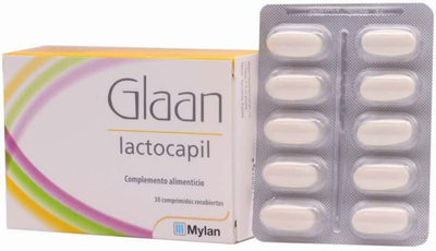 Дієтична добавка Mylan Glaan Lactocapil 30 таблеток (8470001610324)