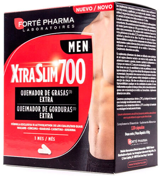 Suplement diety Forte Pharma Xtraslim 700 Men 120 kapsułek (8470001921727)