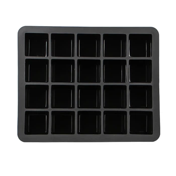Силиконовая форма CUMENSS AI-820 Cube 20 Black для льда