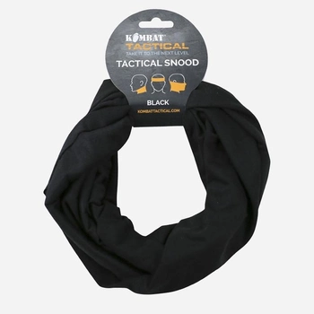 Тактичний бафф Kombat UK Tactical Snood Uni Чорний (kb-ts-blk)