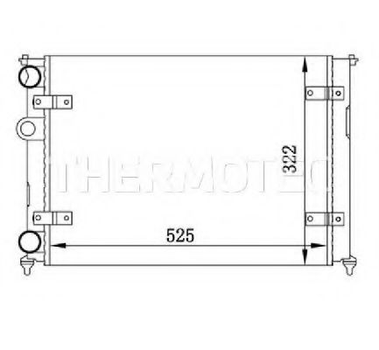 Радиатор Thermotec (D7W029TT)