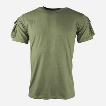 Тактична футболка Kombat UK TACTICAL T-SHIRT M Оливкова (kb-tts-olgr-m)