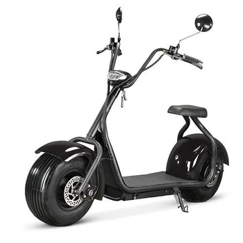 Электроскутер Citycoco 1500W, 60V12Ah, Black r804/1500Bk