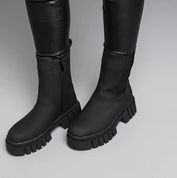 Черевики жіночі зимові Fashion Rosie 3876 39 розмір 25 см Чорний