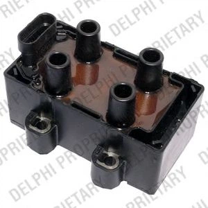 Котушка запалювання DACIA: LOGAN 1,4; 1,6; MCV 1,4; MCV 1,6; NISSAN: KUBISTAR (X76) 1,2; 1,2 16V; CE20048-12B1 Delphi (CE2004812B1)