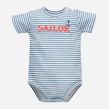 Body z krótkim rękawem Pinokio Sailor 74 cm Ecru (5901033302763)