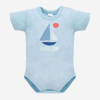 Боді-футболка Pinokio Sailor 62 см Blue (5901033302800)