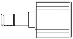 Комплект шарниров, приводной вал GSP 623009 GSP. GSP (623009)