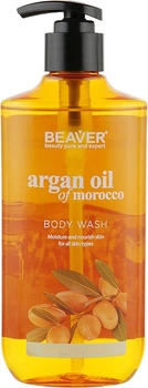 Гель для душа с аргановым маслом Beaver Professional Body Wash 400 мл