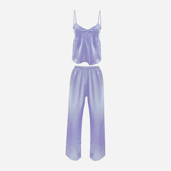 Piżama (podkoszulek + spodnie) DKaren Set Iga XS Light Blue (5903251413641)