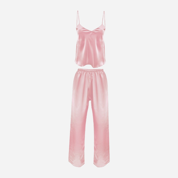 Piżama (podkoszulek + spodnie) DKaren Set Iga XS Pink (5902686585480)