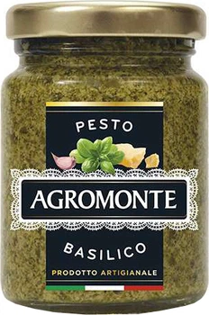 Соус Песто Agromonte Pesto Basilico з базиліком 100 г (8032817244584)