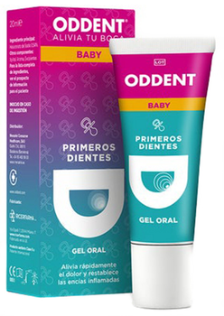 Зубной гель для детей Oddent Baby Первые зубки 20 мл (8437010967504)