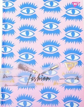 Блокнот-мотиватор 14.7 x 21 см 128 арк. Eaes серії Fashion Yes