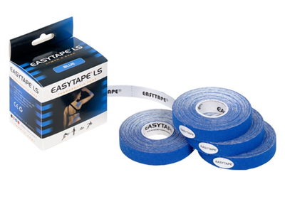Лимфодренажный тейп Easy tape синего цвета