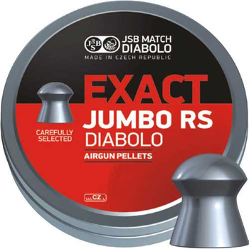Пули пневматические JSB Exact Jumbo калібр - 5,52 мм, 0,87 г 250 шт/уп (546207-250)