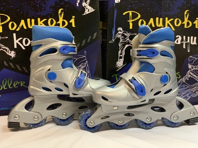 Роликовые коньки раздвижные X-Road PW- 120 Blue 39-42