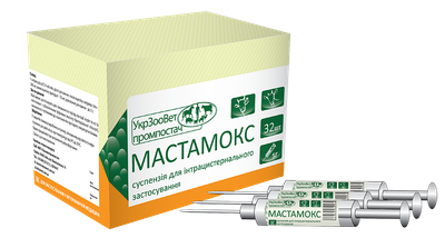 Мастамокс шприц (амоксицклоксацилин) УЗВПП 5 г