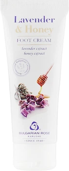 Крем для ног "Лаванда и мед" - Bulgarian Rose Lavender And Honey Foot Cream 75ml (75ml) (943996-1201203-2)
