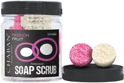 Мыло-скраб для тела "Маракуйя" - Chaban Natural Cosmetics Soap Scrub 140g (140g) (1024315-1356354-2)