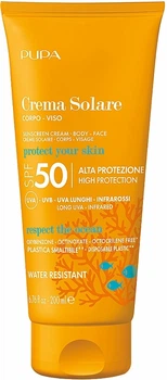 Сонцезахисний крем SPF 50 - Pupa Sunscreen Cream 200ml (1095004-1455784-2)